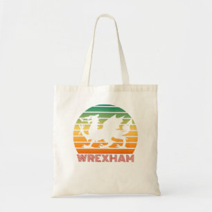 Wrexham Vinage Wrexham AFC Wrexham supporter Essen Tote Bag