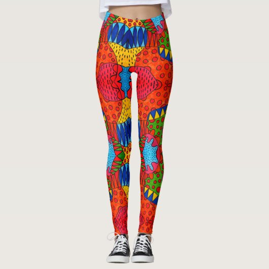 wriemkamer leggings (Voorkant)