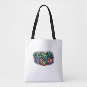 Wriggle and Relish – Grappig T-shirt voor Wormsete Draagtas