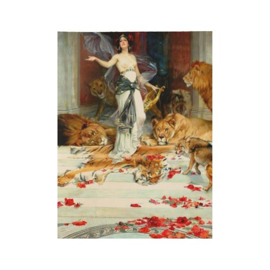 Wright Barker Circe Nyph Goddess of Magic Witch En Houten Poster (Voorkant)