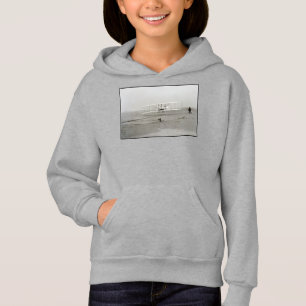 Wright Brothers Flyer Eerste Vliegtuigvlucht Lucht