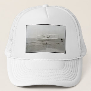 Wright Brothers Flyer Eerste Vliegtuigvlucht Lucht Trucker Pet