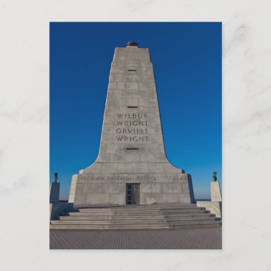 Wright Brothers Memorial Briefkaart (Voorkant)