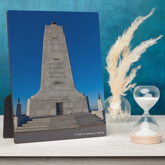 Wright Brothers Memorial Fotoplaat (Zijkant)