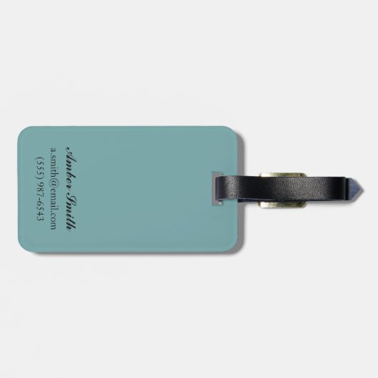 Wright Brothers Plane Bagagelabel (Achterkant horizontaal)