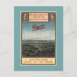 Wright Brothers Plane Briefkaart