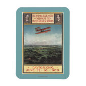 Wright Brothers Plane Magneet (Verticaal)