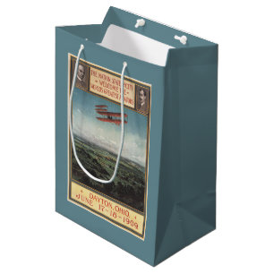 Wright Brothers Plane Medium Cadeauzakje