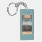 Wright Brothers Plane Sleutelhanger (Voorkant Links)