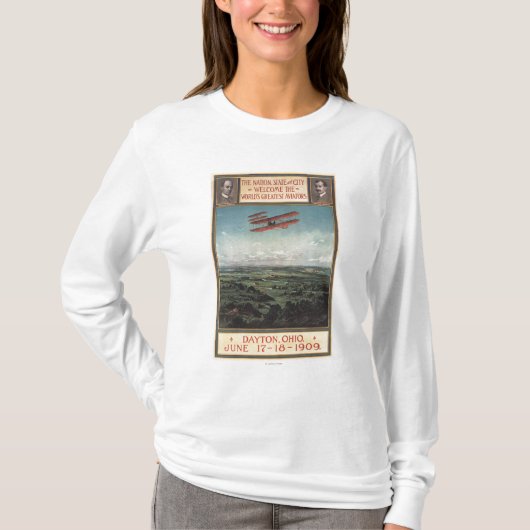 Wright Brothers Plane T-shirt (Voorkant)