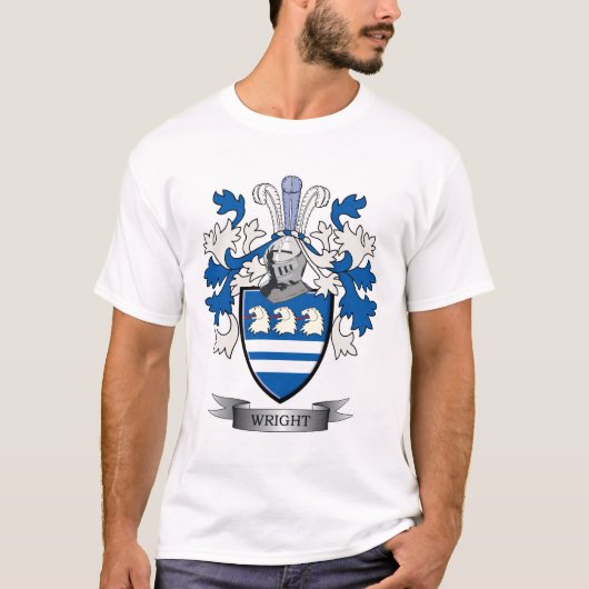 Wright Coat of Arms T-shirt (Voorkant)