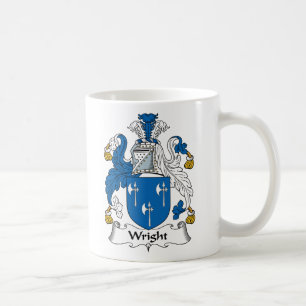 Wright Family Crest Koffiemok