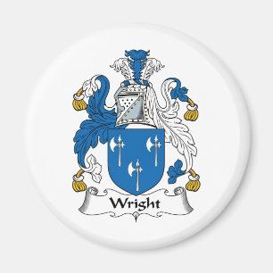 Wright Family Crest Magneet
