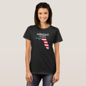Wright Florida USA T-shirt (Voorkant volledig)