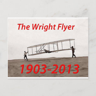 Wright Flyer-Jubileum (1903-2013) Briefkaart