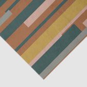 Wright, midden-eeuwse moderne geometrische patroon tissuepapier (Detail)