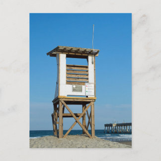Wright tsville Beach Lifeguard Stand 5 Briefkaart