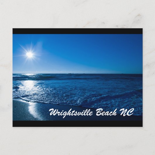 Wright tsville Beach NC Briefkaart (Voorkant)