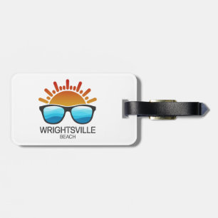 Wrightsville Beach North Carolina Zonnebril Bagagelabel