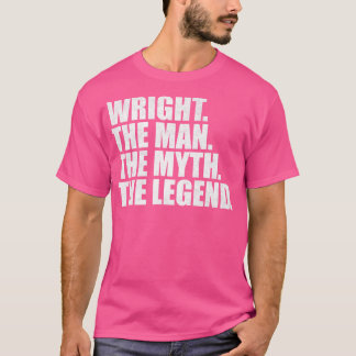 WrightWright Naam Wright Voornaam T-shirt
