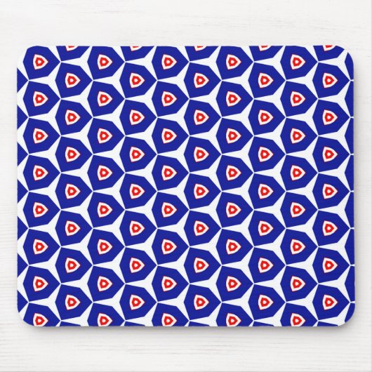 Wrigley Baseball Colors Mousepad Muismat (Voorkant)