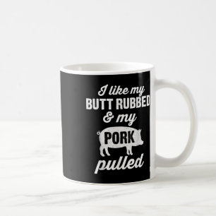 Wrijf Mijn Kont Grappige Bbq Barbeque Rookoven Gri Koffiemok