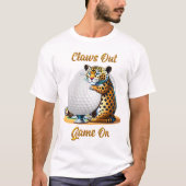 Wrijft uit op Golf T-Shirt (Voorkant)