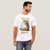 Wrijft uit op Golf T-Shirt (Voorkant volledig)