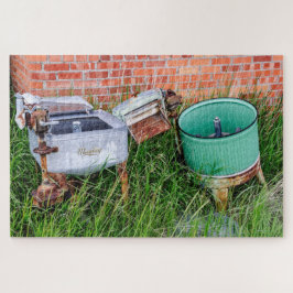 Wringer Washer en wasgoed - 1014-stuk Legpuzzel