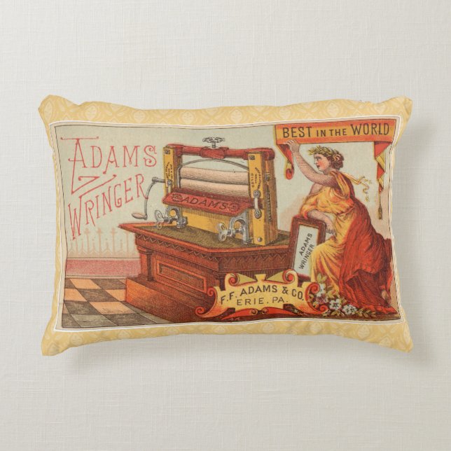 Wringer Washer-Sierkussen Accent Kussen (Voorkant)