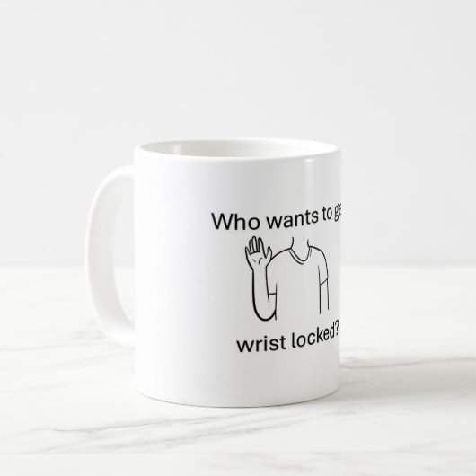 Wrist locker mug (Devant gauche)