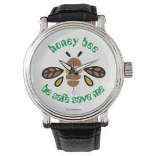 Wrist Watch Honey Bee Horloge