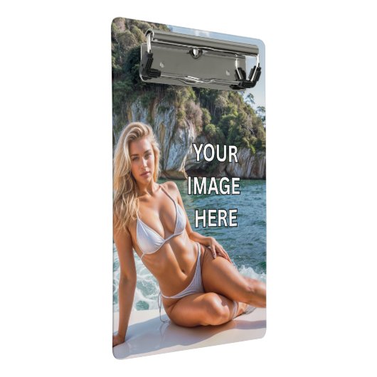 WRITE! ✍️ Custom Clipboard – Add Your Own Design Mini Klembord (Schuin)