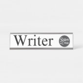 Writer Desk-Bord Bureau Naambordje (Voorkant)