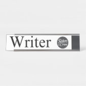 Writer Desk-Bord Bureau Naambordje (Voorkant)