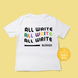 Writer Shirt cadeau voor blogger Unisex T-shirt