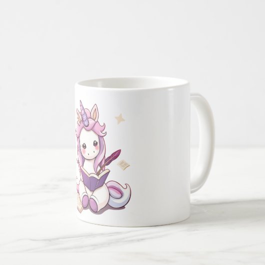 Writer Unicorn Mug (Devant droit)