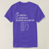 Writing An Algorithm - Data Scientist Engineer Dat T-shirt (Design voorkant)