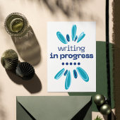 Writing in Progress Notitieboek voor auteurs/schri