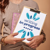 Writing in Progress Notitieboek voor auteurs/schri