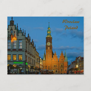 Wroclaw Polen Briefkaart
