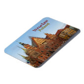 Wroclaw Polen Magnet Magneet (Linkerzijde)