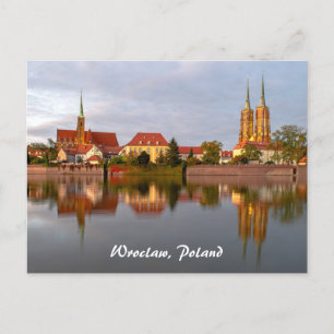 Wroclaw River Reflections Briefkaart