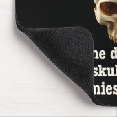 Wrong With Society - Don't Drink From Enemy Skulls Muismat (Hoek)