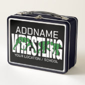 Wruiend team ADD-TEKST School Varsity Wrestler (Voorkant)