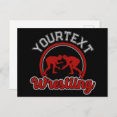 Wruing ADD NAME Grapple Champion Team Player Briefkaart (Voorkant / Achterkant)