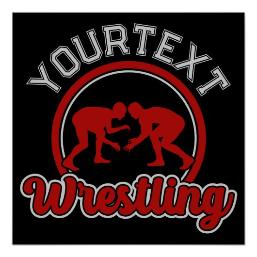 Wruing ADD NAME Grapple Champion Team Player Perfect Poster (Voorkant)