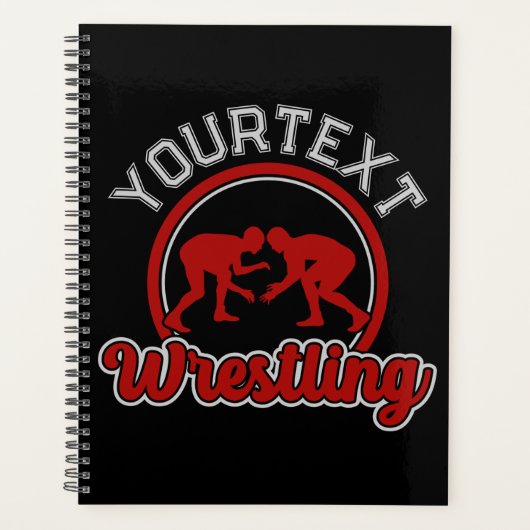 Wruing ADD NAME Grapple Champion Team Player Planner (Voorkant)