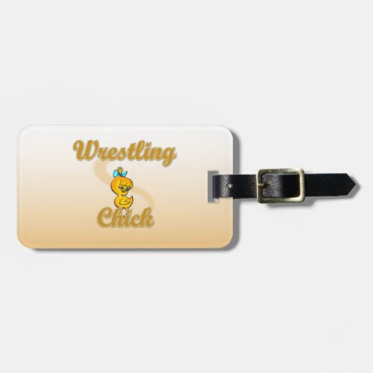 Wruing Chick Bagagelabel (Voorkant horizontaal)