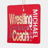 Wruing Coach Extraordinaire CUSTOM Keramisch Ornament (Links)